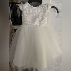 The cutest flower girl dress!
